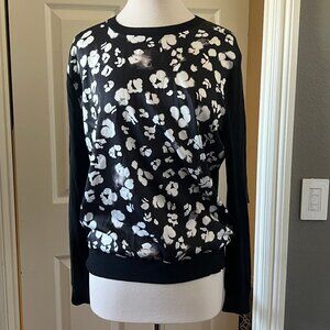 TED BAKER Chalia Printed Sweater Size 4 (US 8/10)